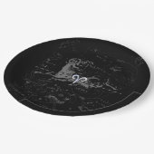 Chrome zoals Aries Zodiac Sign on Hevelius Papieren Bordje (Gekanteld)