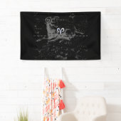 Chrome zoals Aries Zodiac Sign on Hevelius Spandoek (Insitu)