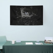 Chrome zoals Aries Zodiac Sign on Hevelius Spandoek (Beurs)