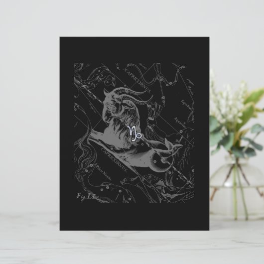 Chrome zoals Capricorn Zodiac Sign on Hevelius 169 (Staand voorkant)