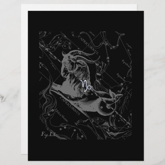 Chrome zoals Capricorn Zodiac Sign on Hevelius 169 (Voorkant / Achterkant)