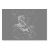 Chrome zoals Capricorn Zodiac Sign on Hevelius Kaart (Achterkant)