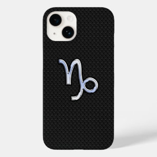 Chrome zoals Capricorn Zodiac Sign on Snake style Case-Mate iPhone 14 Hoesje