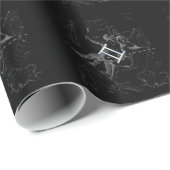 Chrome zoals Gemini Zodiac Sign on Hevelius 1690 Cadeaupapier (Rol Hoek)