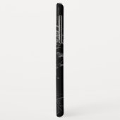 Chrome zoals Gemini Zodiac Symbol op Hevelius Case-Mate iPhone Case (Achterkant/links)