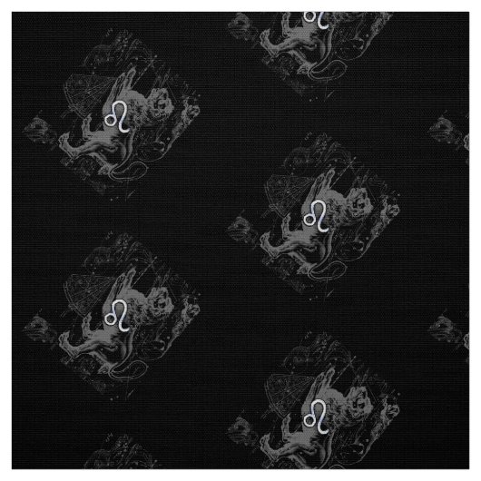 Chrome zoals Leo Zodiac Sign op Hevelius Stof (Swatch)