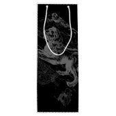 Chrome zoals Leo Zodiac Sign op Hevelius Wijn Cadeautas (Achterkant)