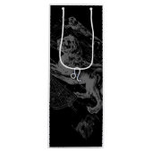 Chrome zoals Leo Zodiac Sign op Hevelius Wijn Cadeautas (Voorkant)