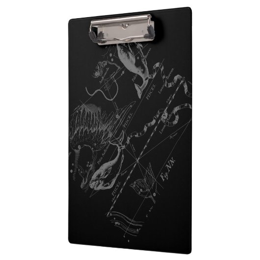 Chrome zoals Pisces Zodiac Sign on Hevelius 1690 Klembord (Links)