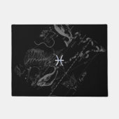 Chrome zoals Pisces Zodiac Sign on Hevelius Deurmat (Voorkant)