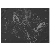 Chrome zoals Pisces Zodiac Sign on Hevelius Tafelkleed (Voorkant (Horizontaal))