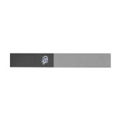 Chrome zoals Silver Dragon Black Snake Skin-stijl Omwikkelbaar Adreslabel (Individueel)