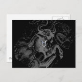 Chrome zoals Taurus Sign on Hevelius Briefkaart (Voorkant / Achterkant)