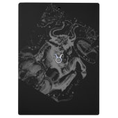 Chrome zoals Taurus Sign on Hevelius Klembord (Achterkant)