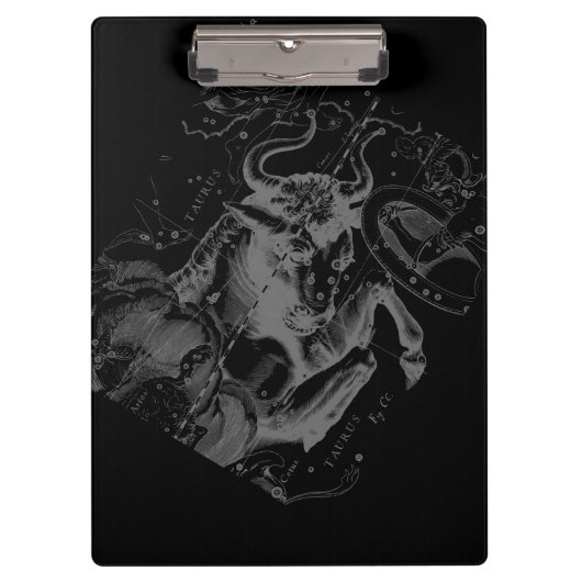 Chrome zoals Taurus Sign on Hevelius Klembord (Voorkant)