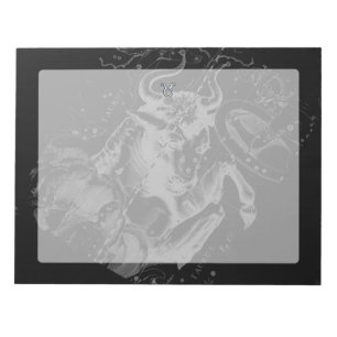 Chrome zoals Taurus Sign on Hevelius Notitieblok