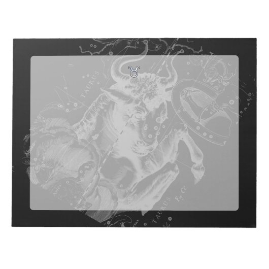 Chrome zoals Taurus Sign on Hevelius Notitieblok (Voorkant)