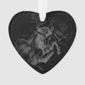 Chrome zoals Taurus Sign on Hevelius Ornament (achterkant)