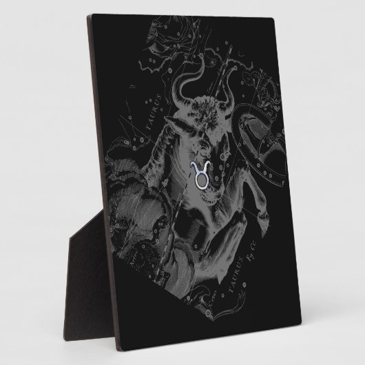 Chrome zoals Taurus Zodiac Sign on Hevelius Fotoplaat (Zijkant)