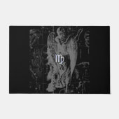 Chrome zoals Virgo Zodiac Sign on Hevelius Deurmat (Voorkant)