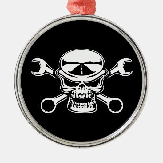 Chromeboy Cross-Wrenches Metalen Ornament (Voorkant)