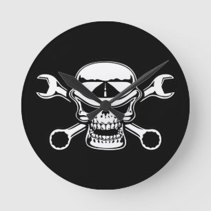 Chromeboy Cross-Wrenches Ronde Klok