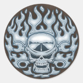 Chromeboy - WF Ronde Sticker (Voorkant)