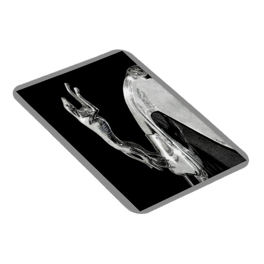 "Chromed Grace" - Greyhound Magnet Magneet (Rechterzijde)