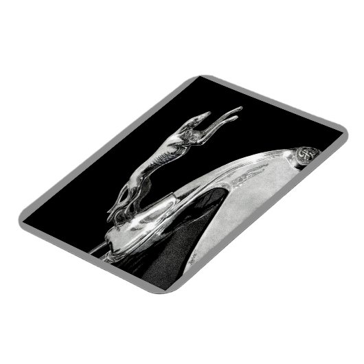 "Chromed Grace" - Greyhound Magnet Magneet (Linkerzijde)