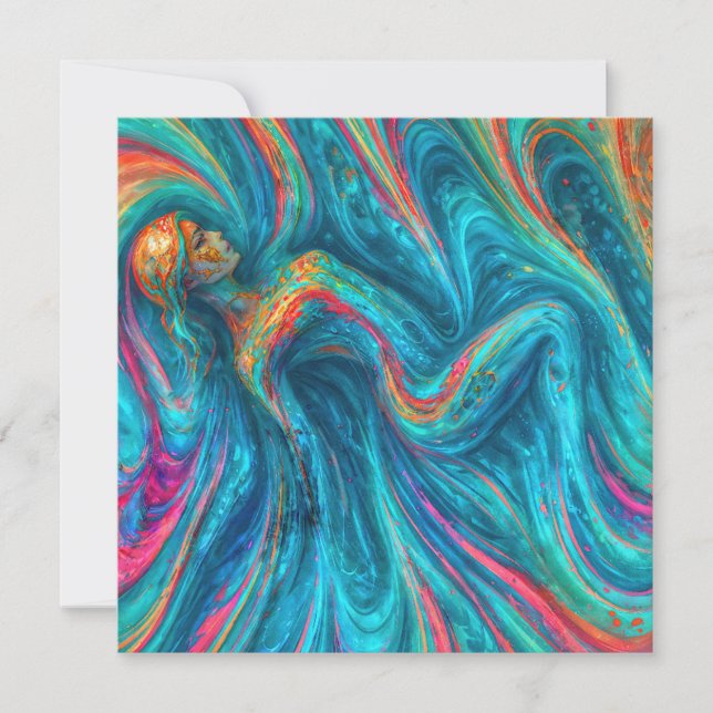 "Chromisca" - Fluid Enchantress Portret (Voorkant)