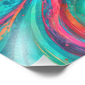 "Chromisca" - Fluid Enchantress Portret Foto Afdruk (Hoek)