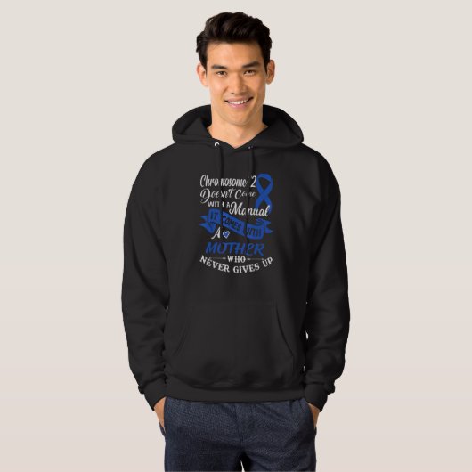 Chromoom 12 komt bij een moeder die nooit geeft hoodie (Voorkant volledig)