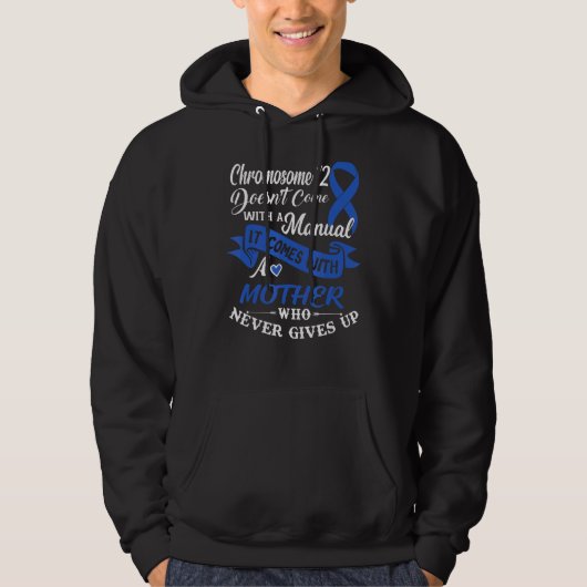 Chromoom 12 komt bij een moeder die nooit geeft hoodie (Voorkant)