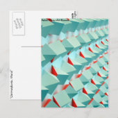 "Chromoplastische muurschildering" Briefkaart (Voorkant / Achterkant)