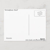 "Chromoplastische muurschildering" Briefkaart (Achterkant)