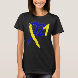 Chromosomen 21 Down Syndrome Gear - World Down Syn T-shirt