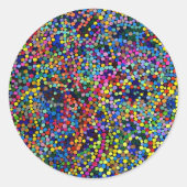 Chromovescent Kinestacium Psychedelische Sticker (Voorkant)