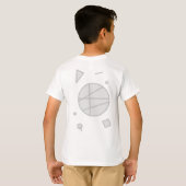 Chromus Geometrie  T-shirt (Achterkant volledig)