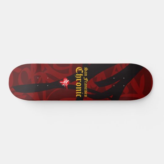 Chronic 49ers Colors Skateboard (Horizontaal)