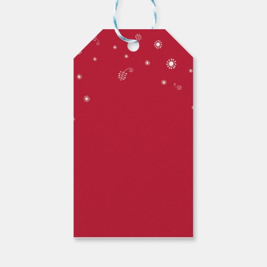 Chronic Christmas cadeau label Cadeaulabel (Achterkant)