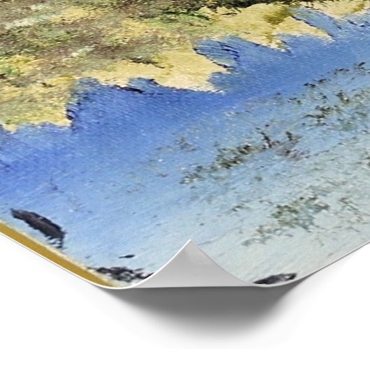 Chronic Damage "Arlington Pond" Org. Kunst Poster (Hoek)