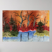 Chronic Damage "Arlington Pond" Org. Kunst Poster (Voorkant)