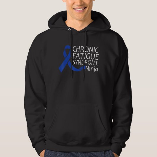 Chronic Fatigue Syndrome Ninja Hoodie (Voorkant)
