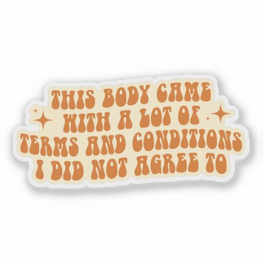 Chronic Illness & Invisible Disability Awareness Sticker (Voorkant)