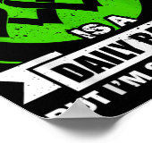 Chronic Kidney Disease Is A Daily Battle Ckd Aware Poster (Hoek)