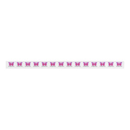 Chronic Migraine Awareness Butterfly 1,5" Grosgrain Lint