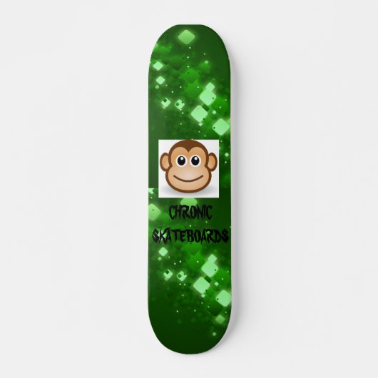 Chronic Monkey Skateboard (Voorkant)
