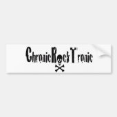 Chronic Rock Tronic versnelling Bumpersticker (Voorkant)