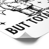 Chronically Ill Funny Frog Chronic Pain & Illn Poster (Hoek)