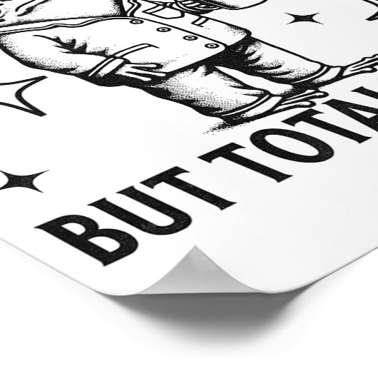 Chronically Ill Funny Frog Chronic Pain & Illn Poster (Hoek)